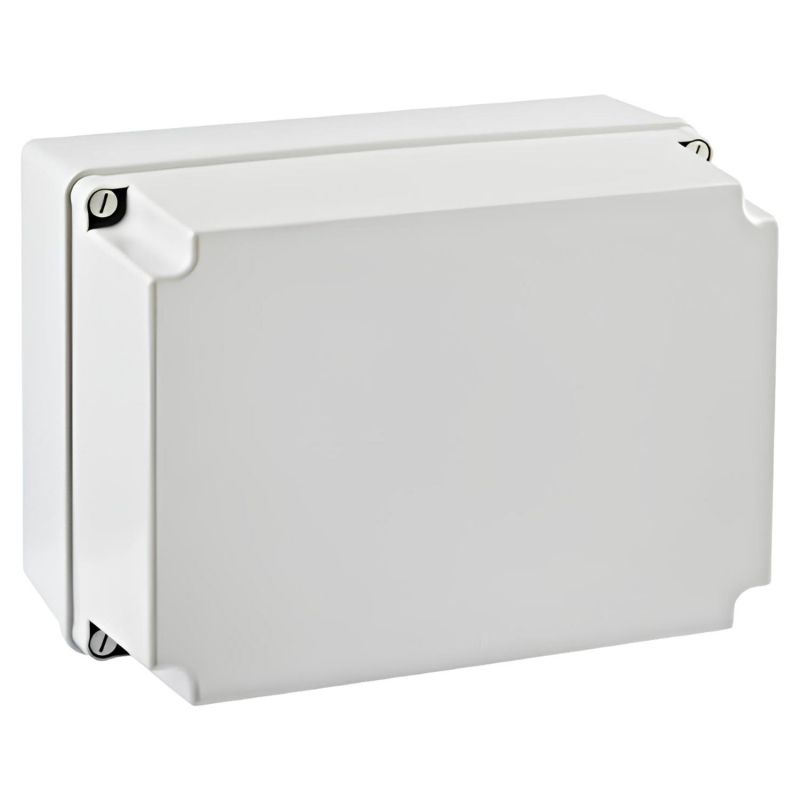 GSL322 IDE Boitier industriel étanche IP67 avec bords lisses couvercle réhaussé opaque dim.328x239x188