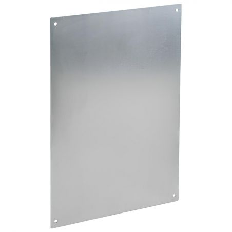 Plaque de montage acier galvanisé pour coffret 1250mmx1000mmpolyester IP55 IDE