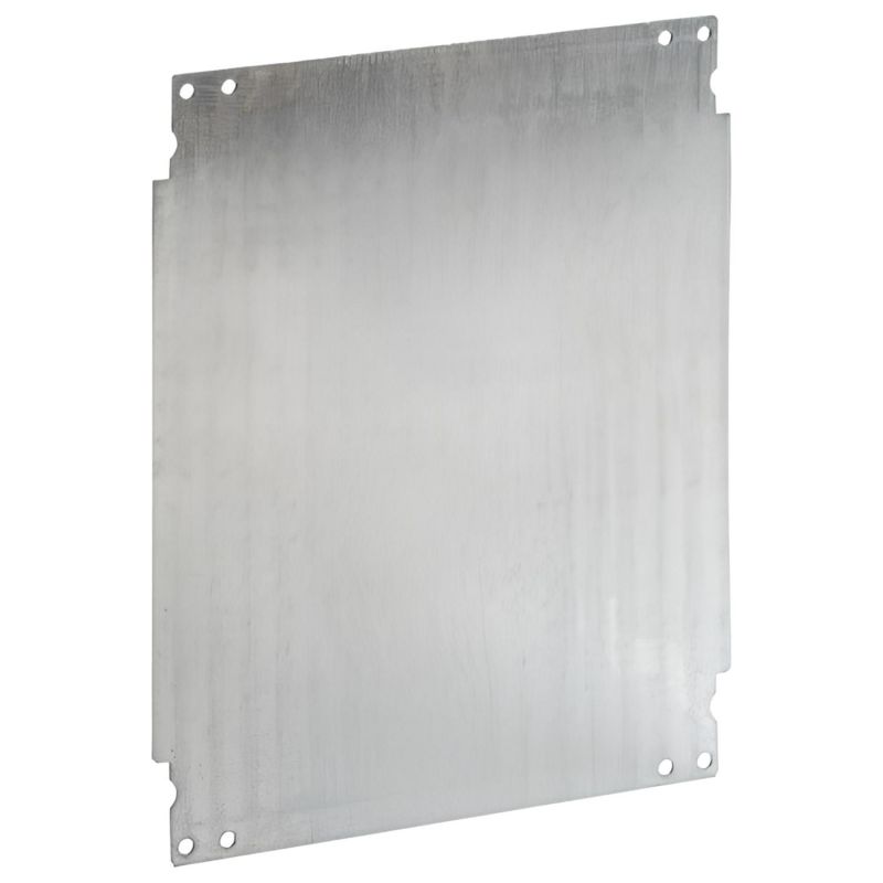 Plaque de montage acier galvanisé pour coffret 600mmx500mmpolyester IP66 IDE
