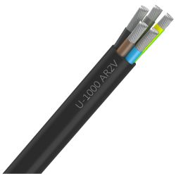 Cable électrique aluminium AR2V 5G35mm² - 5 conducteurs alu section 35mm² avec terre - TGL vente au mètre