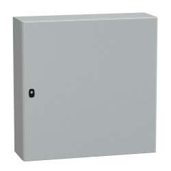 NSYS3D8825P Coffret métallique étanche IP66 - 800x800x250 - plaque fournie - Spacial S3D - Schneider Electric