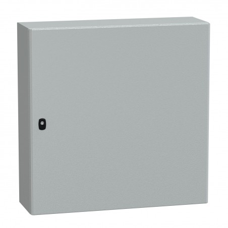 NSYS3D8825P Coffret métallique étanche IP66 - 800x800x250 - plaque fournie - Spacial S3D - Schneider Electric