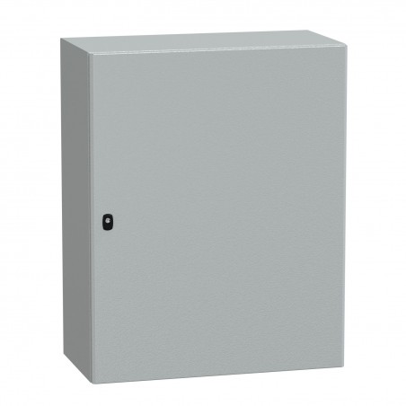 NSYS3D10840P Coffret métallique étanche IP66 - 1000x800x400 - plaque fournie - Spacial S3D - Schneider Electric