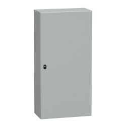 NSYS3D12630P Coffret métallique étanche IP66 - 1200x600x300 - plaque fournie - Spacial S3D - Schneider Electric