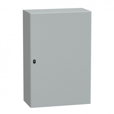NSYS3D12840P Coffret métallique étanche IP66 - 1200x800x400 - plaque fournie - Spacial S3D - Schneider Electric