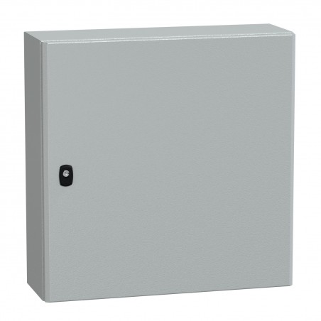 NSYS3D6620P Coffret métallique étanche IP66 - 600x600x200 - plaque fournie - Spacial S3D - Schneider Electric