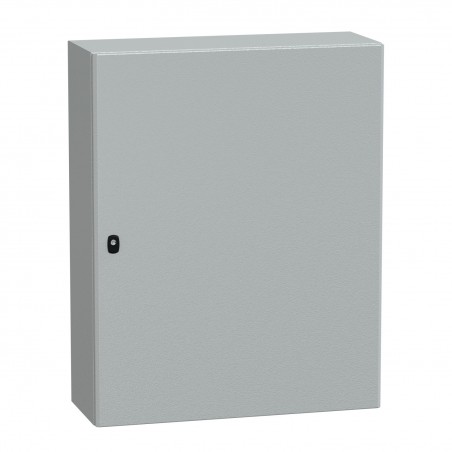 NSYS3D10830P Coffret métallique étanche IP66 - 1000x800x300 - plaque fournie - Spacial S3D - Schneider Electric