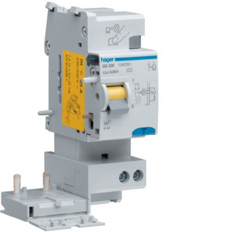 BD226 Hager Bloc différentiel 2P 25A 30mA type AC