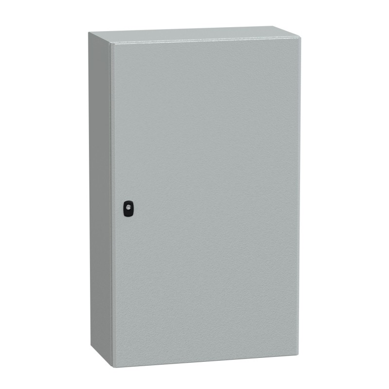 NSYS3D5425T - Boîtier Mural En Acier, PanelT S3D, Porte Transparente, Sans Plaque De Montage 500 X 400 X 250 Mm Ip66 Ik08