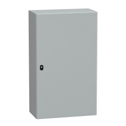 NSYS3D10630P Coffret métallique étanche IP66 - 1000x600x300 - plaque fournie - Spacial S3D - Schneider Electric