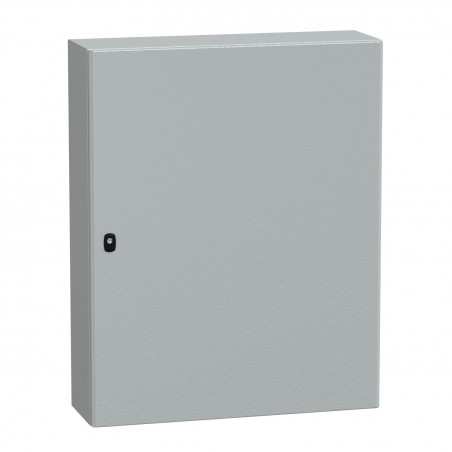NSYS3D10825P Coffret métallique étanche IP66 - 1000x800x250 - plaque fournie - Spacial S3D - Schneider Electric