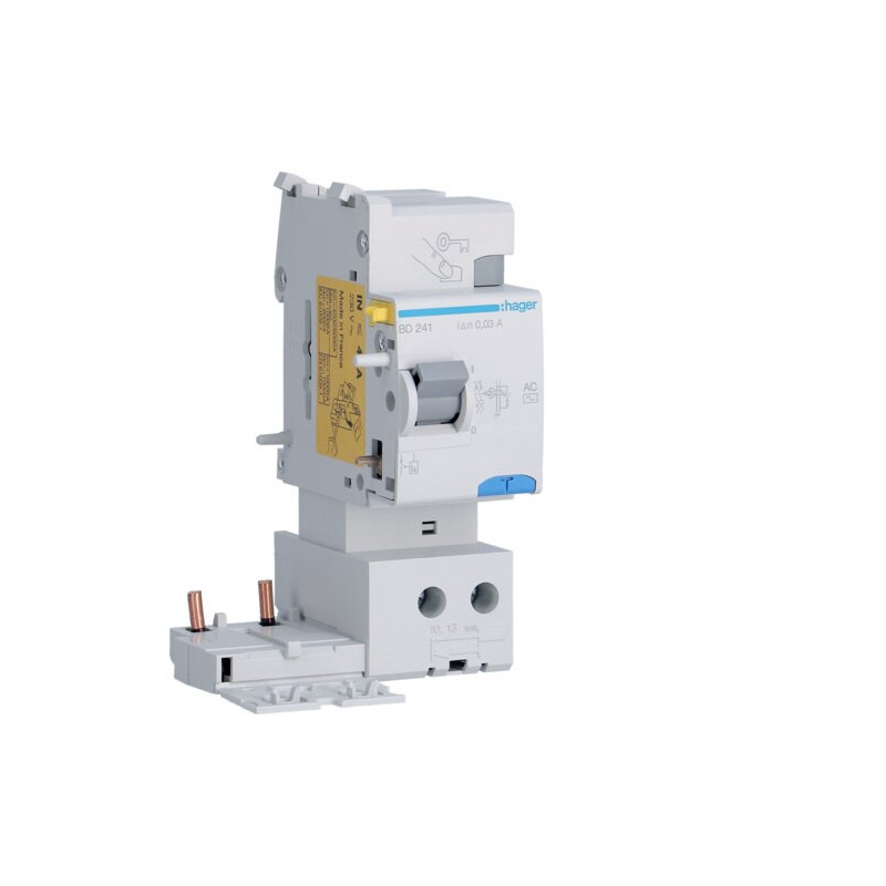 BD241 Hager Bloc différentiel 2P 40A 30mA type AC