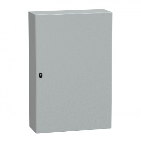 NSYS3D12830P Coffret métallique étanche IP66 - 1200x800x300 - plaque fournie - Spacial S3D - Schneider Electric