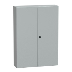 NSYS3D141030D Coffret métallique étanche IP55 - 1400x1000x300 - 2 portes - Spacial S3D - Schneider Electric