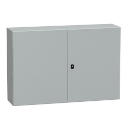 NSYS3D81230D Coffret métallique étanche IP55 - 800x1200x300 - 2 portes - Spacial S3D - Schneider Electric