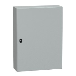 NSYS3D8620P Coffret métallique étanche IP66 - 800x600x200 - plaque fournie - Spacial S3D - Schneider Electric
