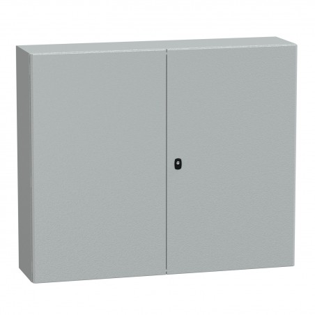 NSYS3D101230D Coffret métallique étanche IP55 - 1200x1200x300 - 2 portes - Spacial S3D - Schneider Electric