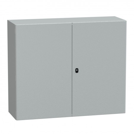 NSYS3D101240D Coffret métallique étanche IP55 - 1200x1200x400 - 2 portes - Spacial S3D - Schneider Electric