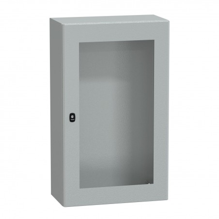 NSYS3D10630T Coffret métallique étanche IP66 - 1000x600x300 - Porte vitrée - Spacial S3D - Schneider Electric