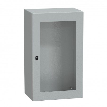 NSYS3D10640T Coffret métallique étanche IP66 - 1000x600x400 - Porte vitrée - Spacial S3D - Schneider Electric