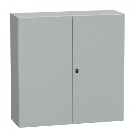NSYS3D121240D Coffret métallique étanche IP55 - 1200x1200x400 - 2 portes - Spacial S3D - Schneider Electric