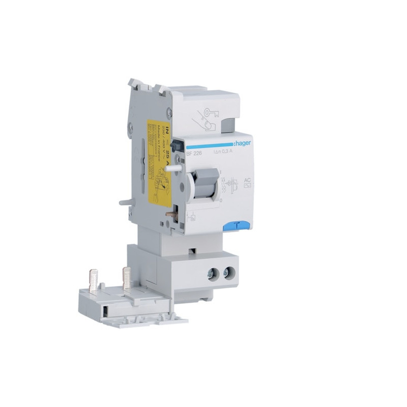 BF226 Hager Bloc différentiel 2P 25A 300mA type AC
