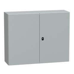 NSYS3D81030D Coffret métallique étanche IP55 - 800x1000x300 - 2 portes - Spacial S3D - Schneider Electric