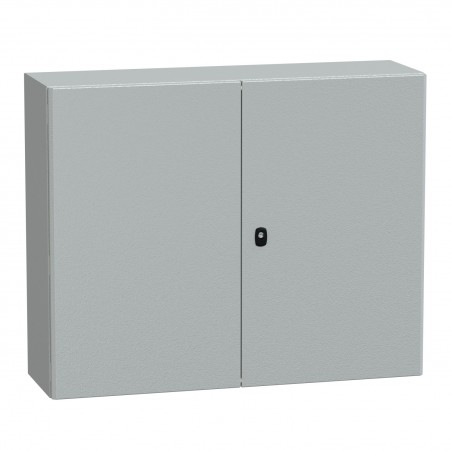 NSYS3D81030D Coffret métallique étanche IP55 - 800x1000x300 - 2 portes - Spacial S3D - Schneider Electric
