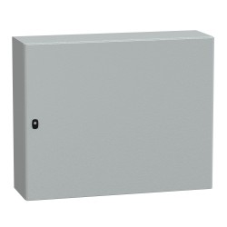 NSYS3D81030P Coffret métallique étanche IP66 - 800x1000x300 - plaque fournie - Spacial S3D - Schneider Electric