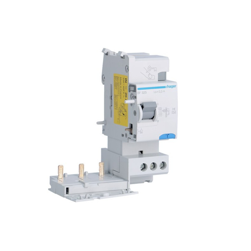 BF325 Hager Bloc différentiel 3P 25A 300mA type haute immunité