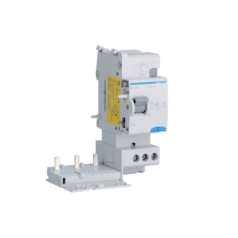BF326 Hager Bloc différentiel 3P 25A 300mA type AC