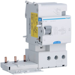 BF340 Hager Bloc différentiel 3P 40A 300mA type haute immunité