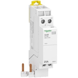 A9C15187 - Contacteur à raccordement rapide 2P - 2O - 25A - Bobine 230V - Schneider iDT40