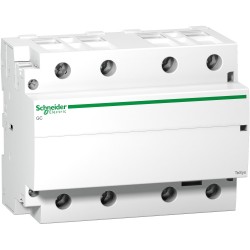 GC10040M5 Schneider - Contacteur tétrapolaire - 4NO - 100A - Bobine 220 à 240Vca - Vis