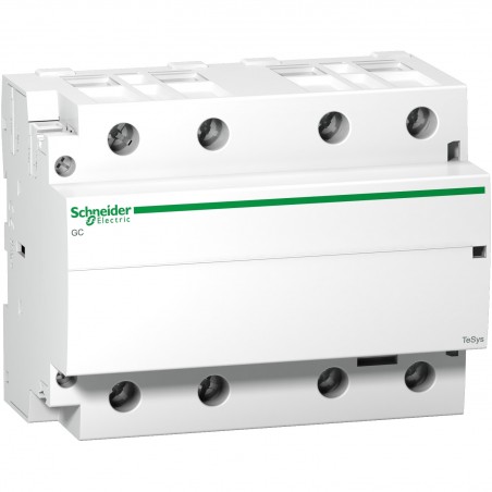 GC10040M5 Schneider - Contacteur tétrapolaire - 4NO - 100A - Bobine 220 à 240Vca - Vis
