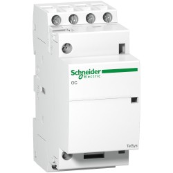 GC2504M5 Schneider - Contacteur tétrapolaire - 4NF - 25A - Bobine 220 à 240Vca - Vis
