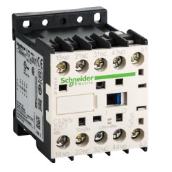 CA2KN22E7 Schneider - Contacteur tétrapolaire - 2NO+2NF - 10A - Bobine 48Vca - Vis - CA2KN