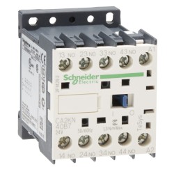 CA2KN40B7 Schneider - Contacteur tétrapolaire - 4NO - 10A - Bobine 24Vca - Vis - CA2KN