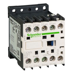 CA2KN40P7 Schneider - Contacteur tétrapolaire - 4NO - 10A - Bobine 230Vca - Vis - CA2KN