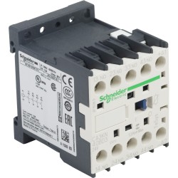 CA3KN40BD3 Schneider - Contacteur tétrapolaire - 4NO - 10A - Bobine 24Vcc - Vis - CA3KN
