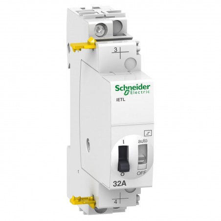 A9C32836 Schneider - Extension pour télérupteur 32A 1NO 230...240VCA 110VCC 50-60Hz - Acti9 iETL