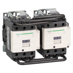 LC2D80F7 Schneider - Contacteur inverseur tripolaire - 3NO - 80A - Bobine 110Vca - Vis