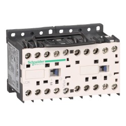 LC2K0901B7 Schneider - Contacteur inverseur tripolaire - 3NO - 9A - Bobine 24Vca - Vis