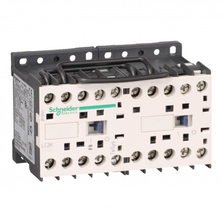 LC2K0901B7 Schneider - Contacteur inverseur tripolaire - 3NO - 9A - Bobine 24Vca - Vis