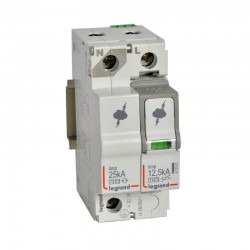 412274 Legrand - Parafoudre phase neutre de type 2  - 60kA - report de signalisation