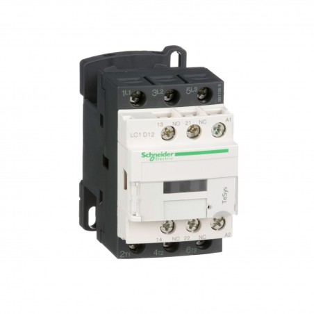 LC1D12U7 Schneider - Contacteur tripolaire - 3NO - 12A - Bobine 240Vca - Vis