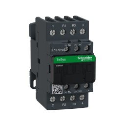 LC1D258B7 Schneider - Contacteur tétrapolaire - 2NO+2NF - 40A - Bobine 24Vca - Vis