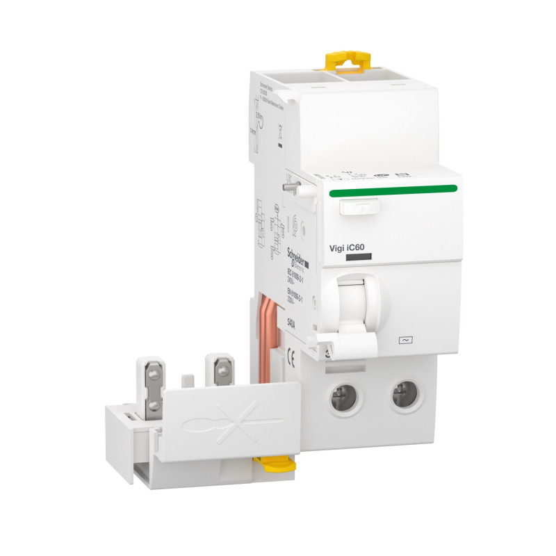 A9Q11240 - Bloc différentiel 30mA - 40A - 2P - Type AC - Schneider Vigi iC60