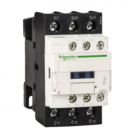 LC1D32E7 Schneider - Contacteur tripolaire - 3NO - 32A - Bobine 48Vca - Vis