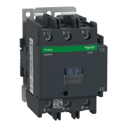LC1D95E7 Schneider - Contacteur tripolaire - 3NO - 95A - Bobine 48Vca - Vis
